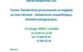 Galeria aktualności Dyżur telefoniczny pracownik&oacute;w ZUS 1