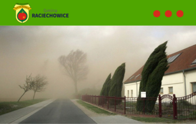 Zdjęcie do Ostrzeżenie meteorologiczne - Silny wiatr