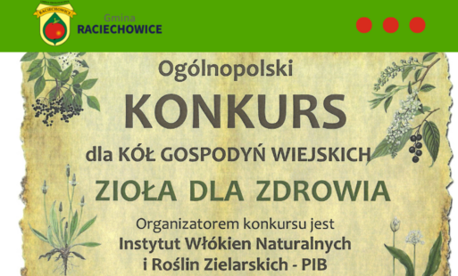 Zdjęcie do &quot;Zioła dla zdrowia&quot; Konkurs zielarski