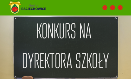 Zdjęcie do W&oacute;jt Gminy Raciechowice ogłasza konkurs na a stanowisko Dyrektora Szkoły Muzycznej I Stopnia im. Oskara Kolberga w Raciechowicach