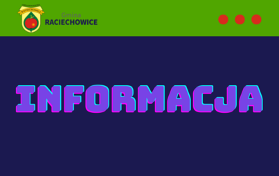 Zdjęcie do  Informacja